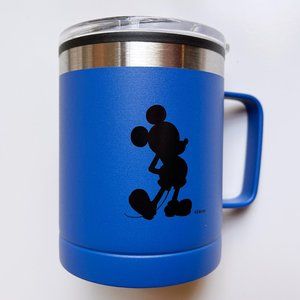 Disney Mickey Mouse 8 oz Travel Mug with Lid And handle - Blue